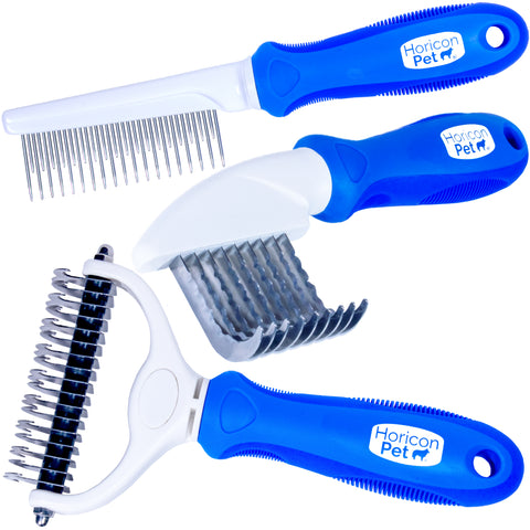 Horicon Pet Ultimate Pet Dematting & Deshedding Set