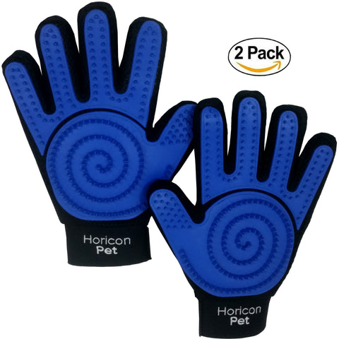3-In-1 Dog Grooming Glove Set